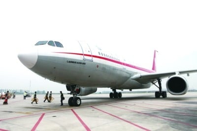 首架客運“大飛機”A330降臨合肥新橋機場