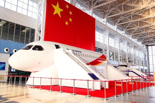 C919展示樣機