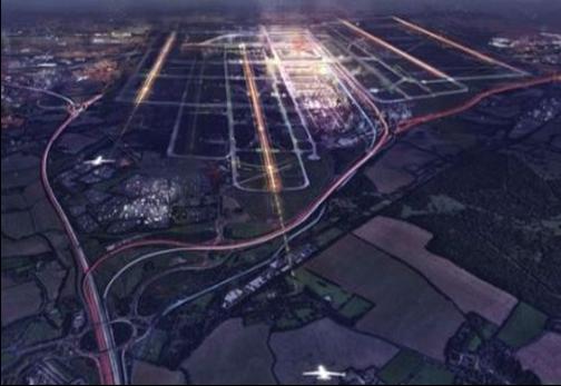 斯坦斯特德機場4跑道擴建提案 欲取代希思羅