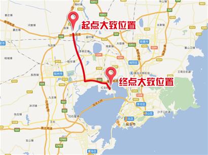 青島新機場高速計劃明年開工 2019年完工