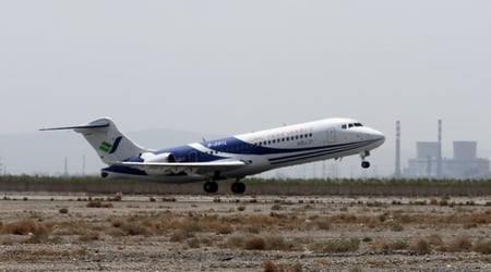 ARJ21-700飛機大側風科目試飛取得重大進展
